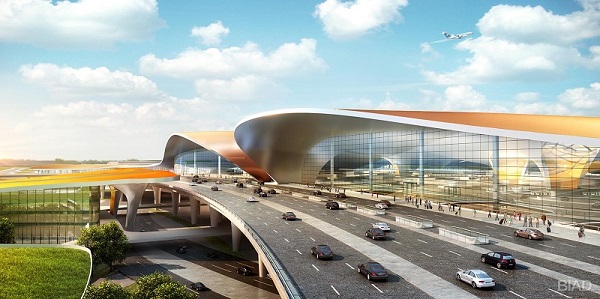 北京大兴机场旅客航站楼及综合换乘中心（指廊