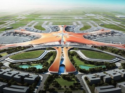 北京大兴机场旅客航站楼及综合换乘中心(指廊